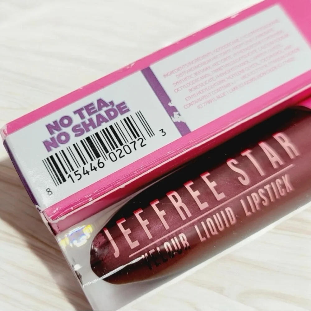 Jeffree Star Cosmetics Velour Liquid Lipstick - No Tea, No Shade - Picture 3 of 9